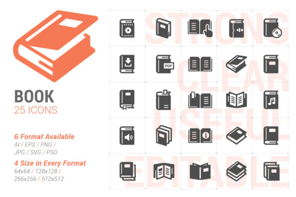 Book Filled Icon: A Versatile Design Asset for Modern Digital Projects
