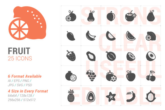 Fruit Filled Icon: A Versatile Visual Asset for Modern Digital Design