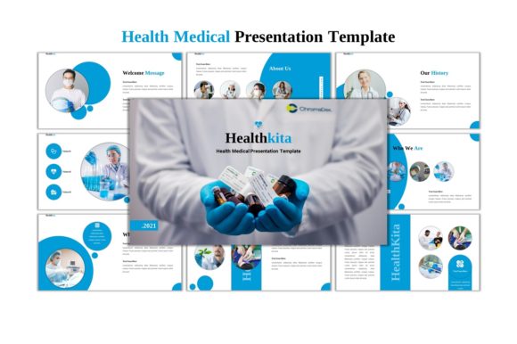 HealtKita - Medical PowerPoint Template: A Practical Tool for Dynamic Presentations