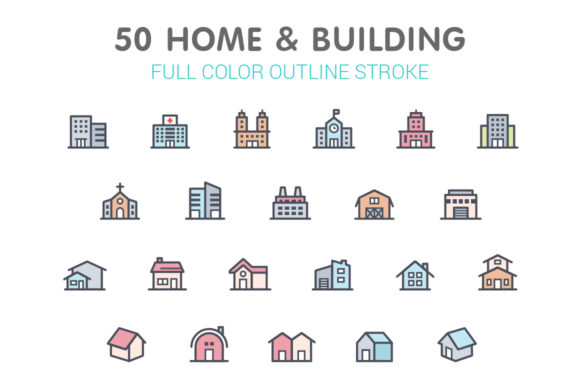 Home Building Icons: Creative Tools for Modern Design