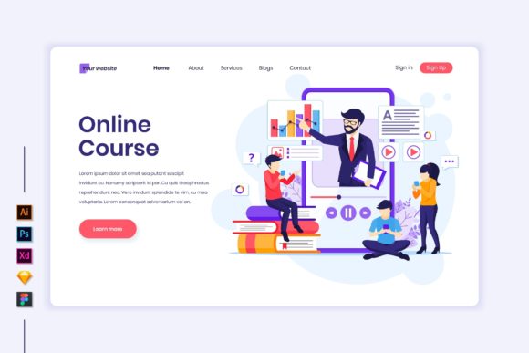 Strategic Value of Online Course Flat Illustration in Modern Digital Design