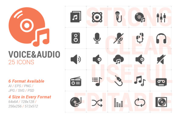 Voice Audio Filled Icon: A Practical Visual Asset for Modern Digital Workflows